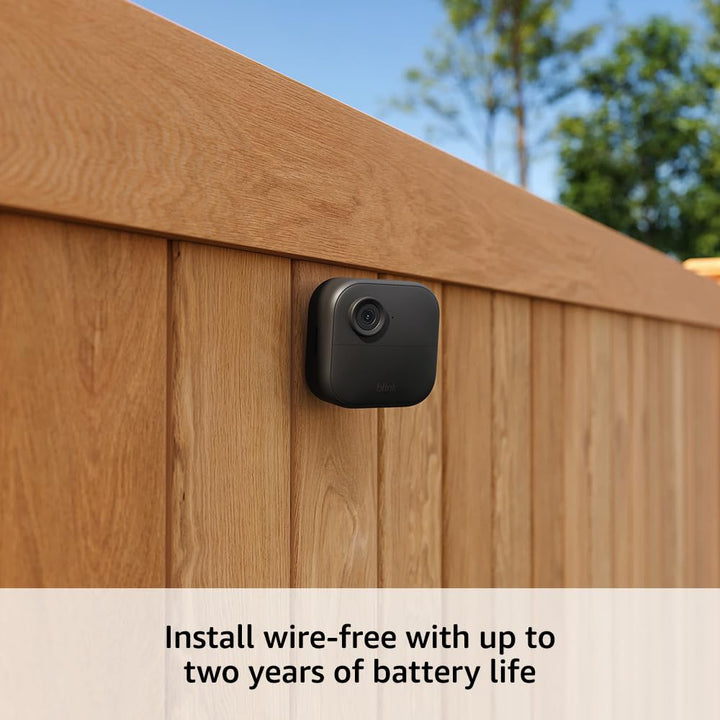 Blink Outdoor 4 (newest model) Wire-free Smart Security Camera