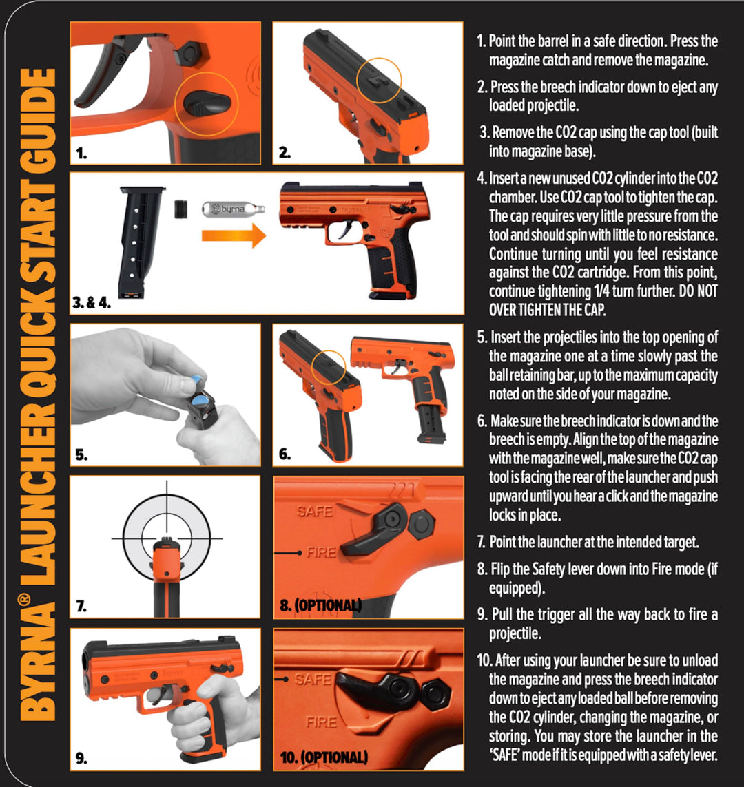 Byrna SD Non-Lethal Kinetic Projectile Launcher Ultimate Bundle