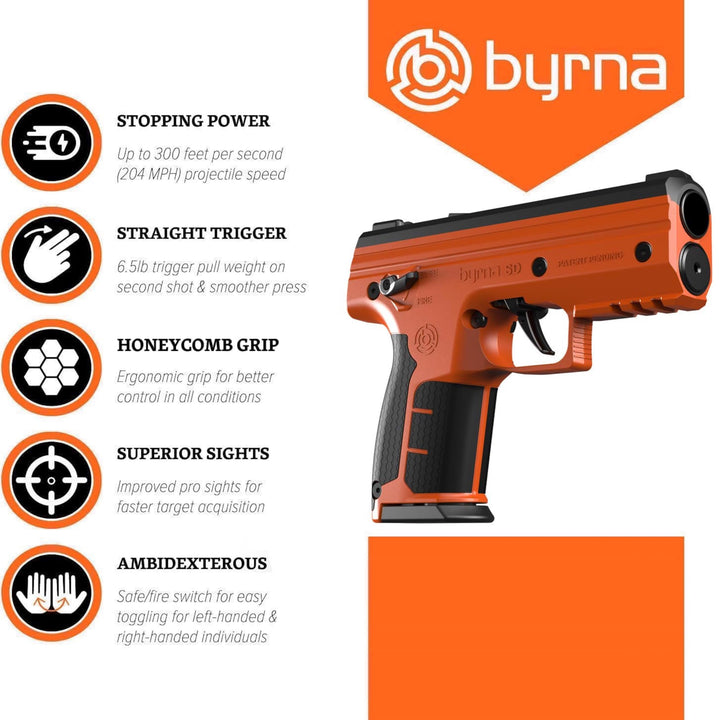 Byrna SD Non-Lethal Kinetic Projectile Launcher Ultimate Bundle