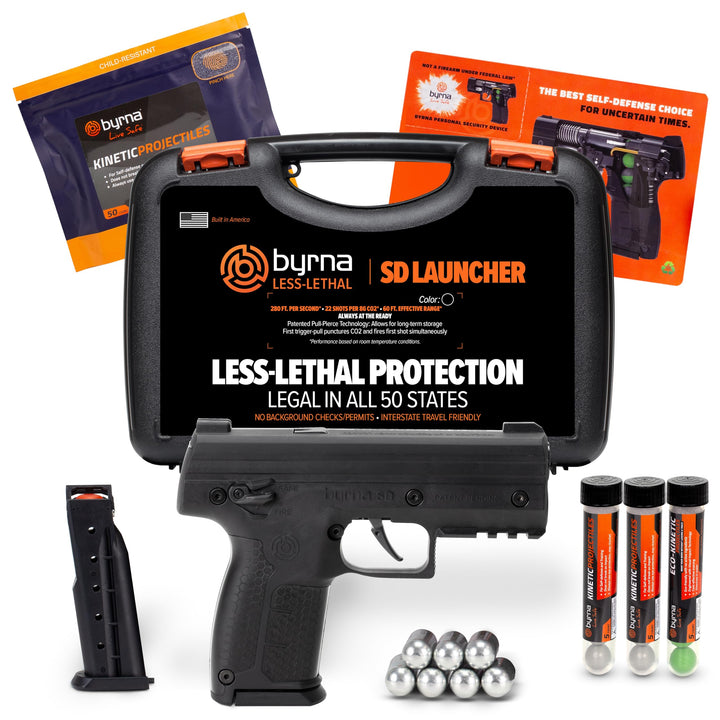 Byrna SD Non-Lethal Kinetic Projectile Launcher Ultimate Bundle