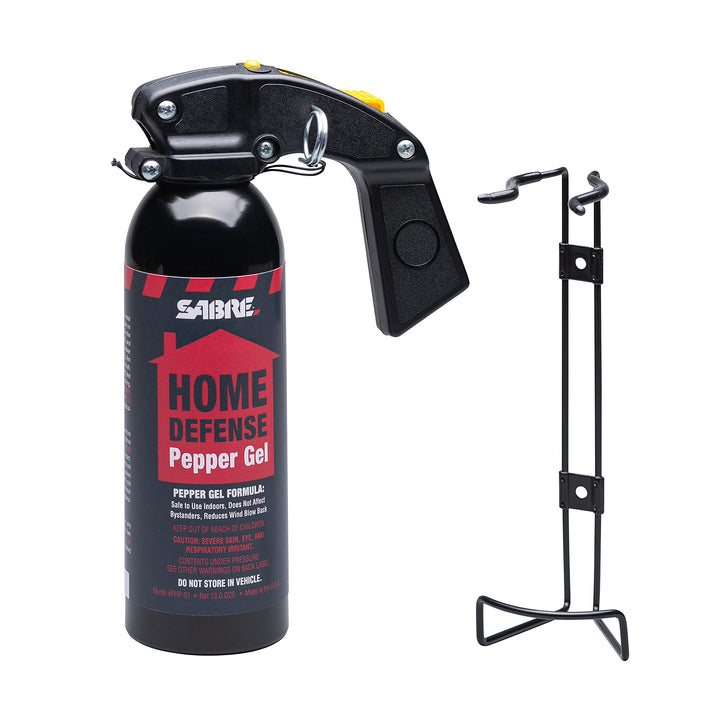 SABRE Red Home Defense Pepper Gel With Wall Mount