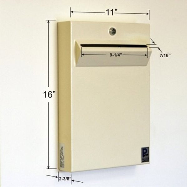 Protex  LPD-161 Low-Profile Wall Mount Drop Box